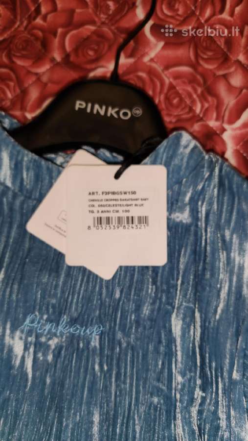 Vaikiškas Pinko bliuzonas originalus su atiketėmis - nuotraukos Nr. 2