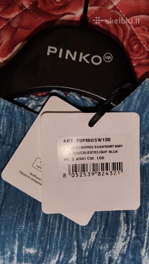 Vaikiškas Pinko bliuzonas originalus su atiketėmis - nuotraukos Nr. 3