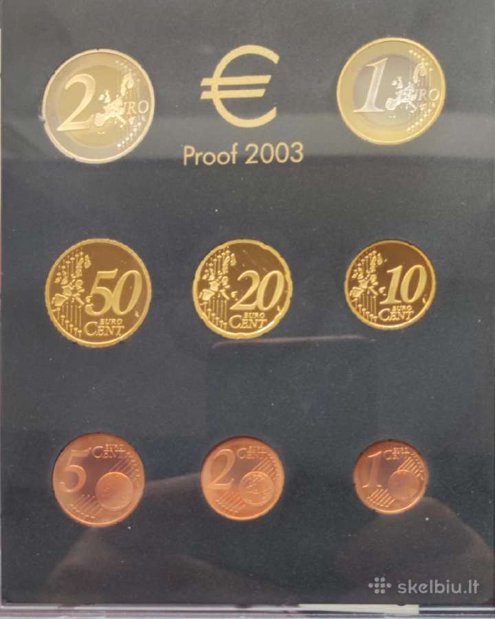 Austrija 2003 Euro monetos rinkinis. - nuotraukos Nr. 2