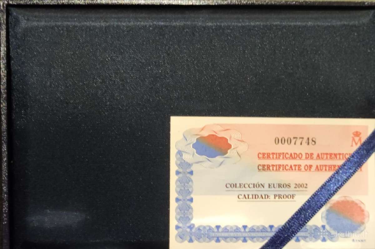 Espana 2002 Euro monetos - nuotraukos Nr. 3