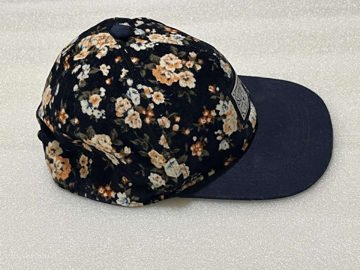 Mėlyna gėlėta kepurė su snapeliu snapback fullcap - nuotraukos Nr. 2