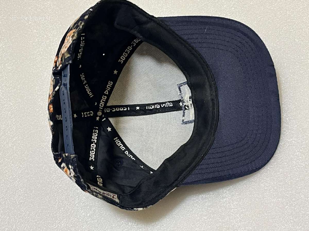 Mėlyna gėlėta kepurė su snapeliu snapback fullcap - nuotraukos Nr. 3