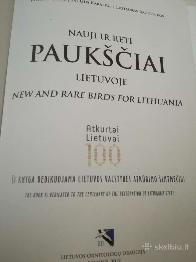 Knygos_lt.pauksciai,gyvunai ,gamta. - nuotraukos Nr. 4