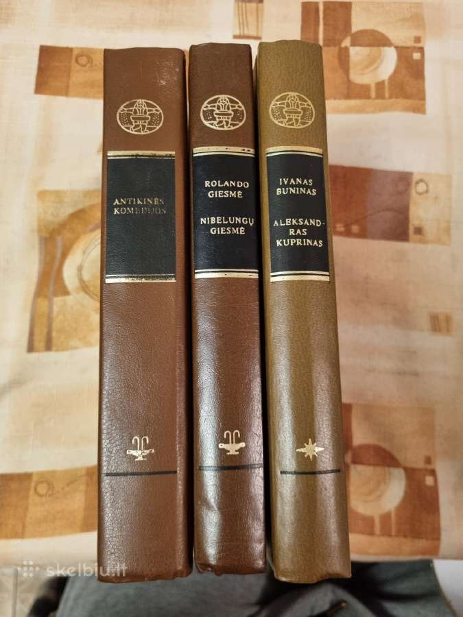 Pasaulinės literatūros biblioteka 3 knygos