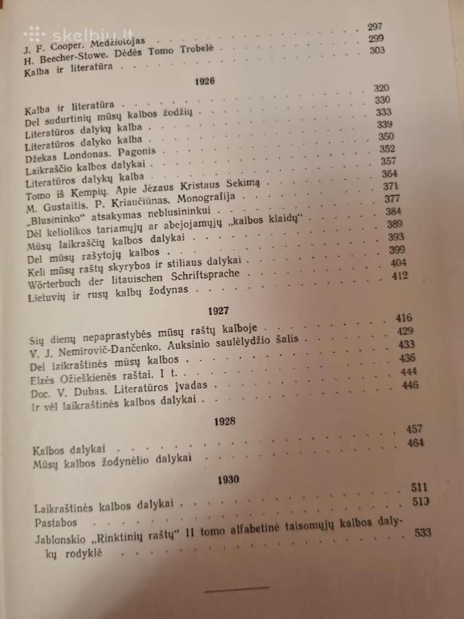 J. Jablonskis rinktiniai raštai 1 ir 2 tomai - nuotraukos Nr. 11