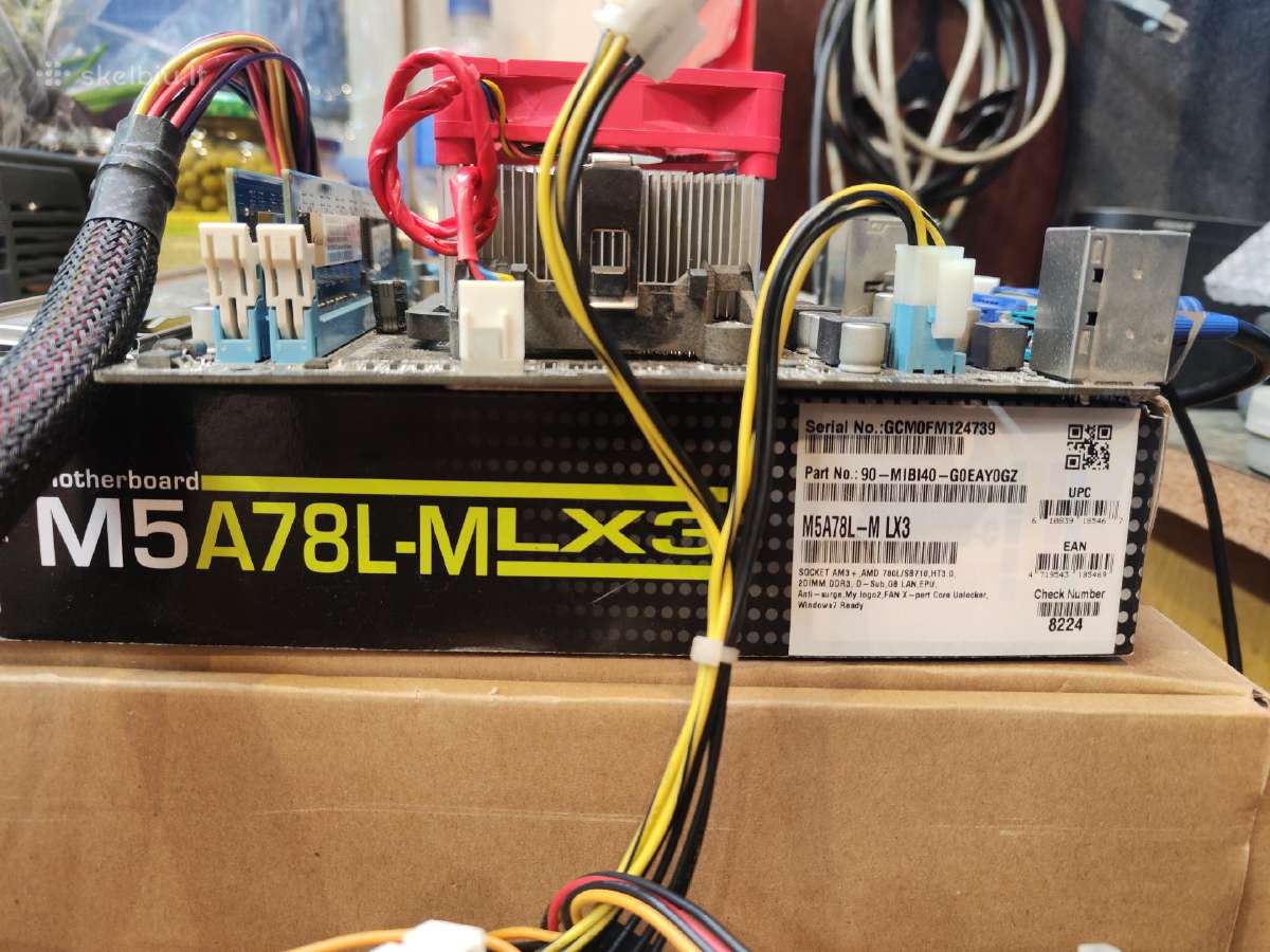 Asus M5a78l-m Lx3 + Fx4320 + 8gb