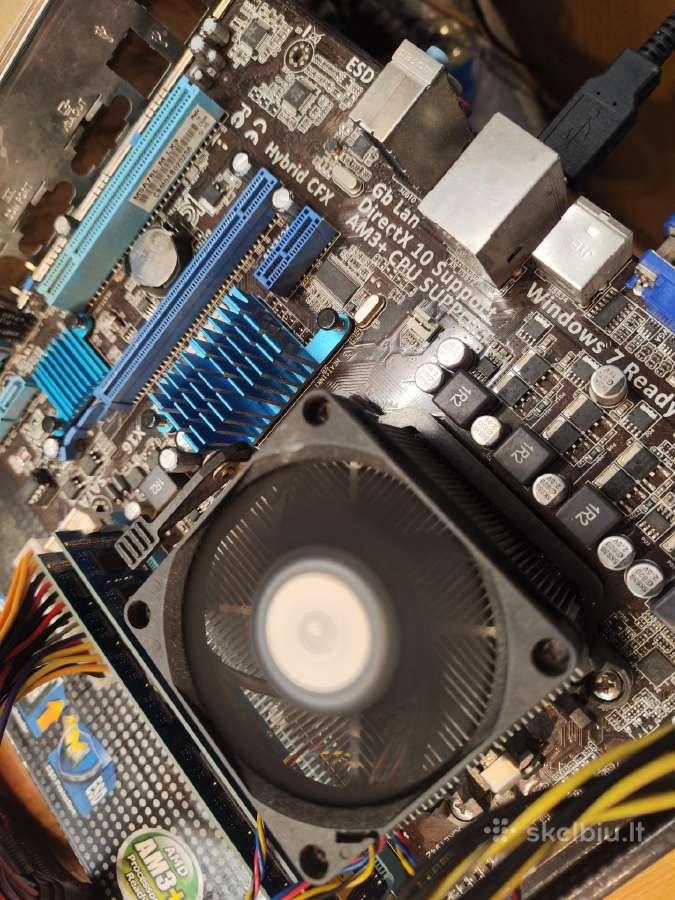 Asus M5a78l-m Lx3 + Fx4320 + 8gb - nuotraukos Nr. 5