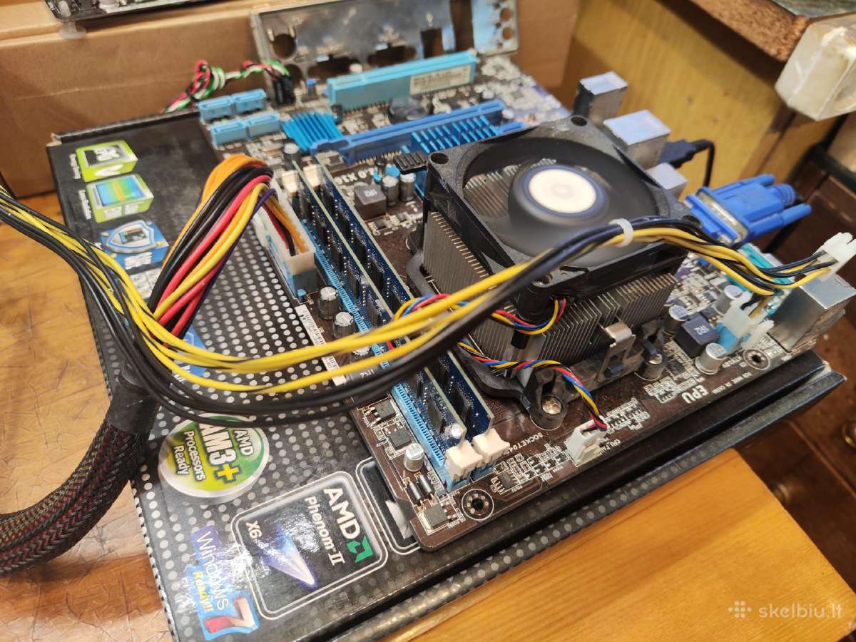 Asus M5a78l-m Lx3 + Fx4320 + 8gb - nuotraukos Nr. 6
