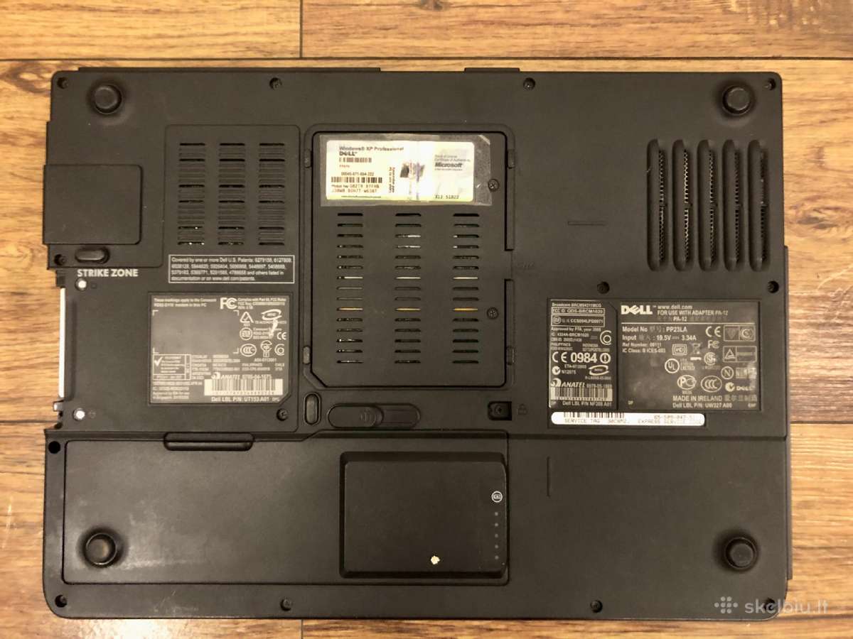 Dell Inspiron 1501 nešiojamas kompiuteris - nuotraukos Nr. 2
