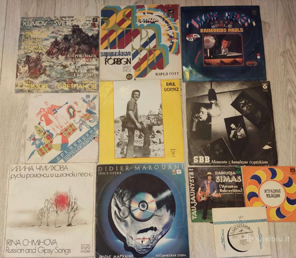 Vinilinės plokštelės - nuotraukos Nr. 4