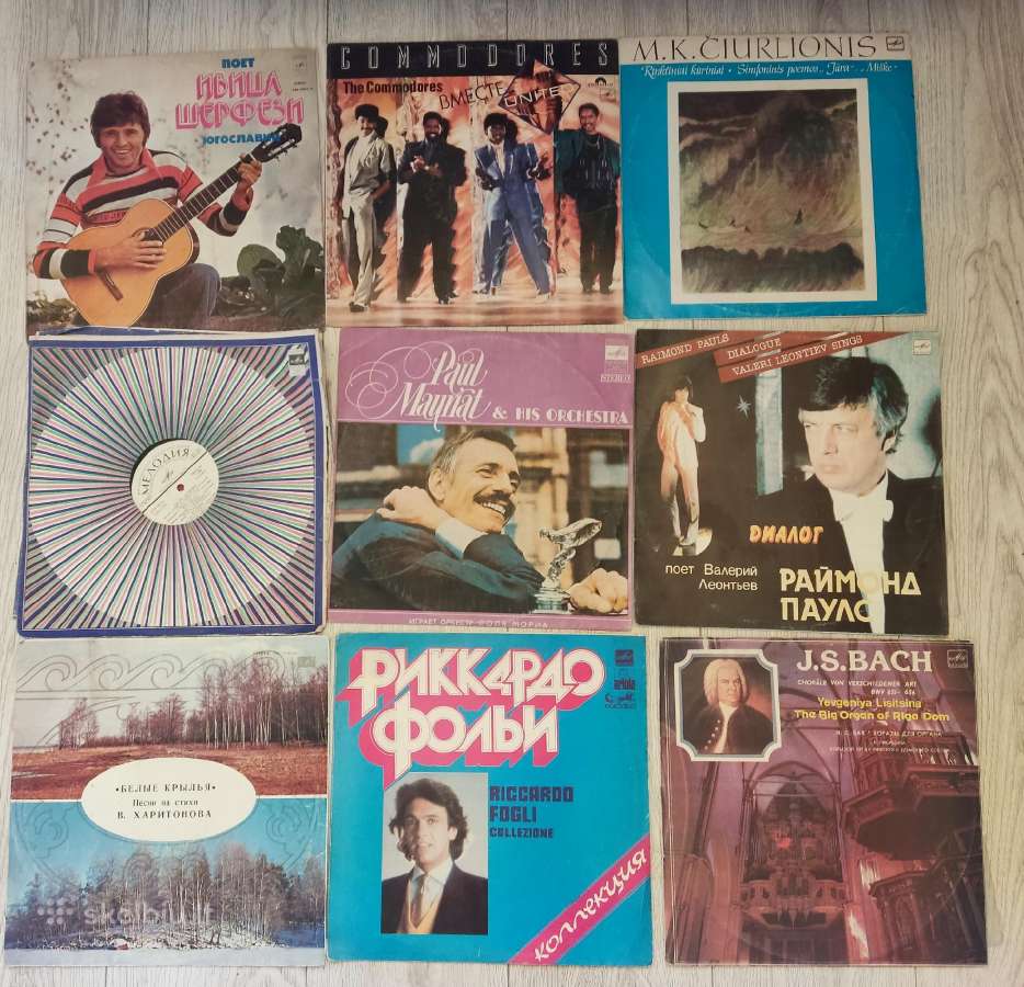 Vinilinės plokštelės - nuotraukos Nr. 5