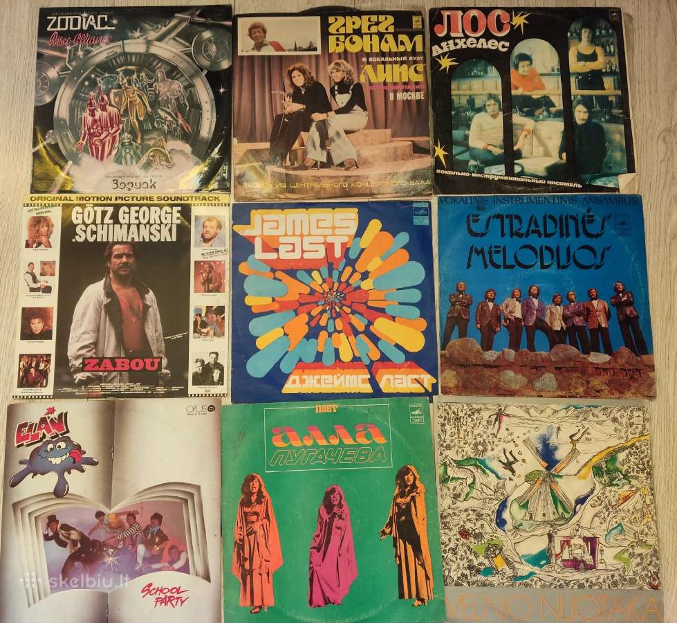 Vinilinės plokštelės - nuotraukos Nr. 2