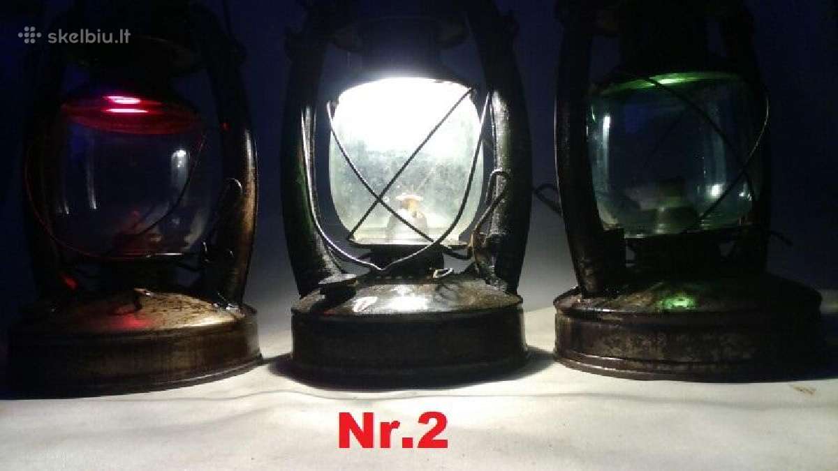 Senovinės žibalinės lempos -"liktarnos" - nuotraukos Nr. 4