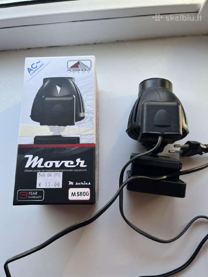 Vandens sroves pompa