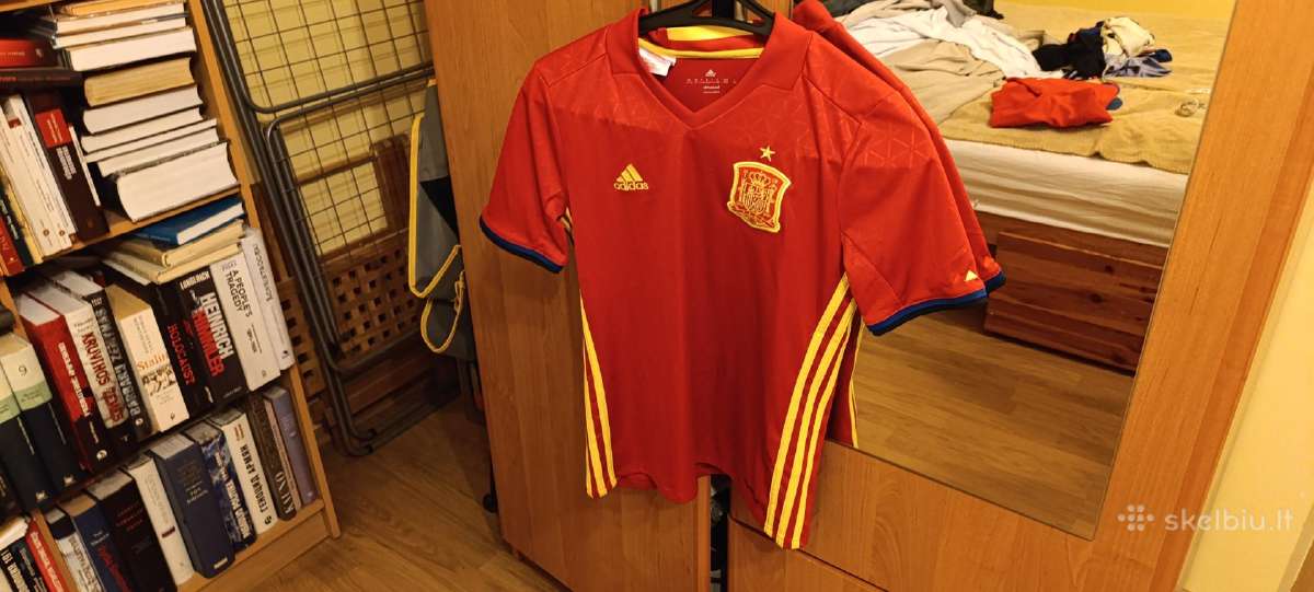 Adidas Ispanijos rinktinės marškinėliai 11-12 metų