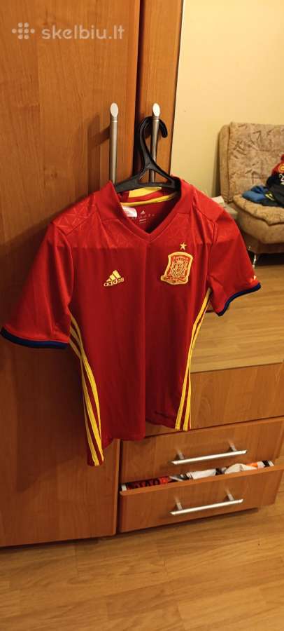 Adidas Ispanijos rinktinės marškinėliai 11-12 metų - nuotraukos Nr. 3