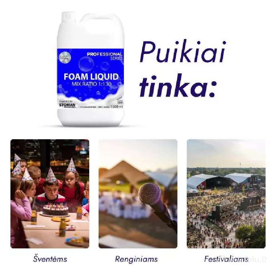 Putų skystis putų patrankai - nuotraukos Nr. 4