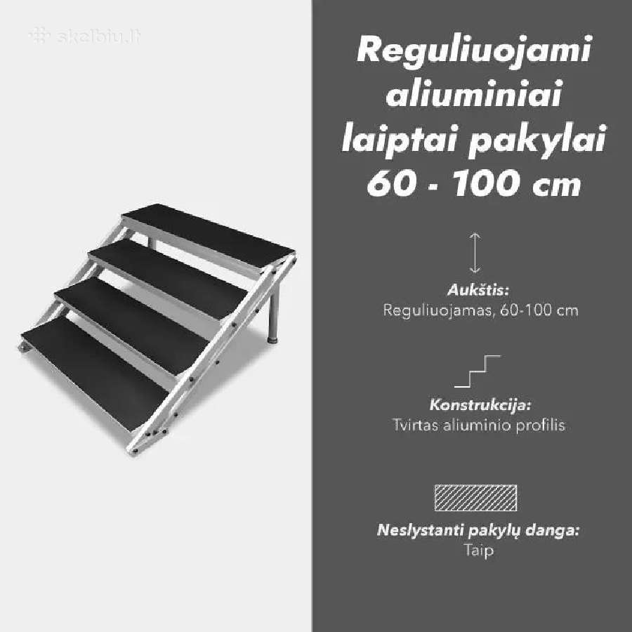 Scenos pakyla, laiptai - Pardavimas ir Nuoma - nuotraukos Nr. 7