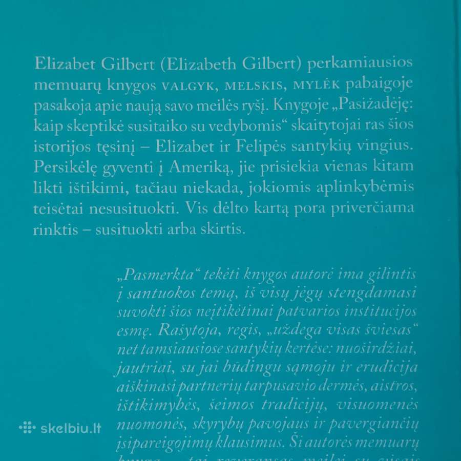 Elizabeth Gilbert - Pasižadėję - nuotraukos Nr. 8