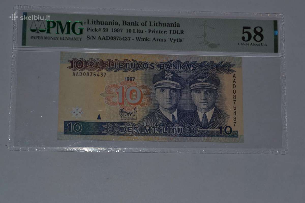 10 Litu 1997 m.aad 0875437