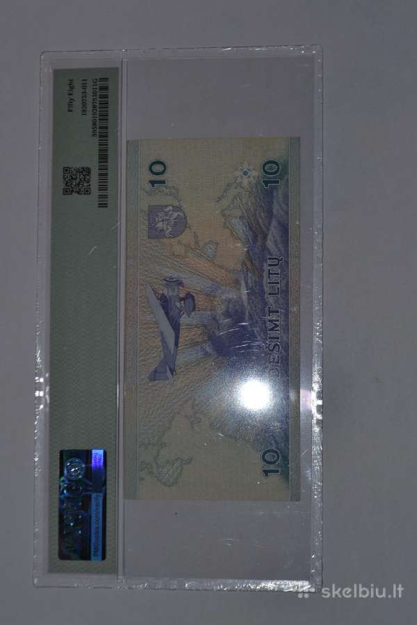 10 Litu 1997 m.aad 0875437 - nuotraukos Nr. 2
