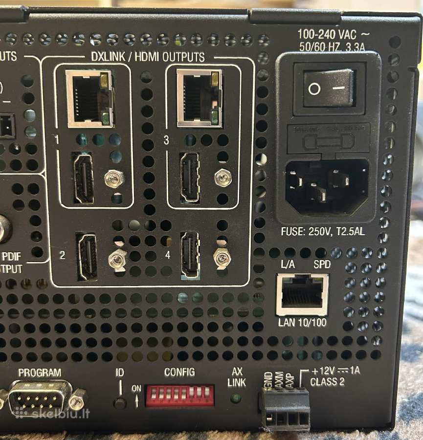 Amx Enova Dvx-3156hd-t Presentation Switcher - nuotraukos Nr. 4
