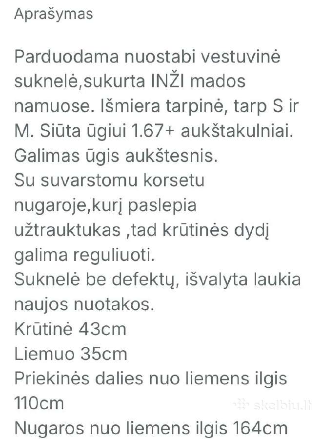 Vestuvinė suknelė - nuotraukos Nr. 7