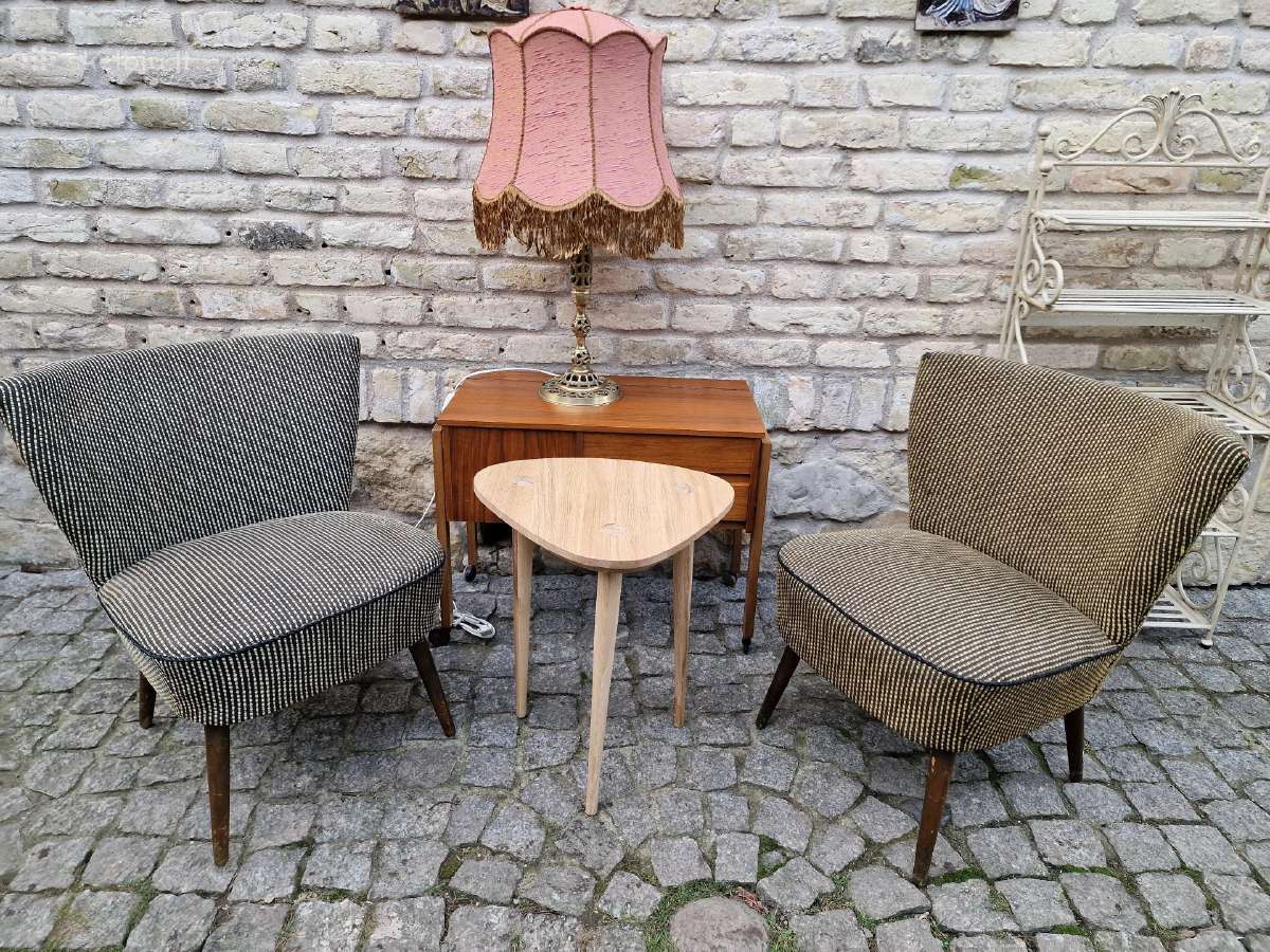 Vintažiniai mid century coctail st.foteliai - nuotraukos Nr. 3