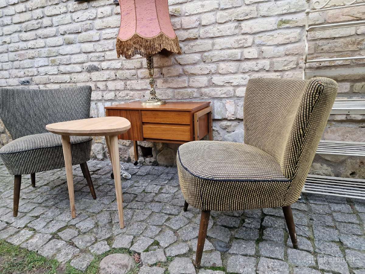 Vintažiniai mid century coctail st.foteliai - nuotraukos Nr. 7