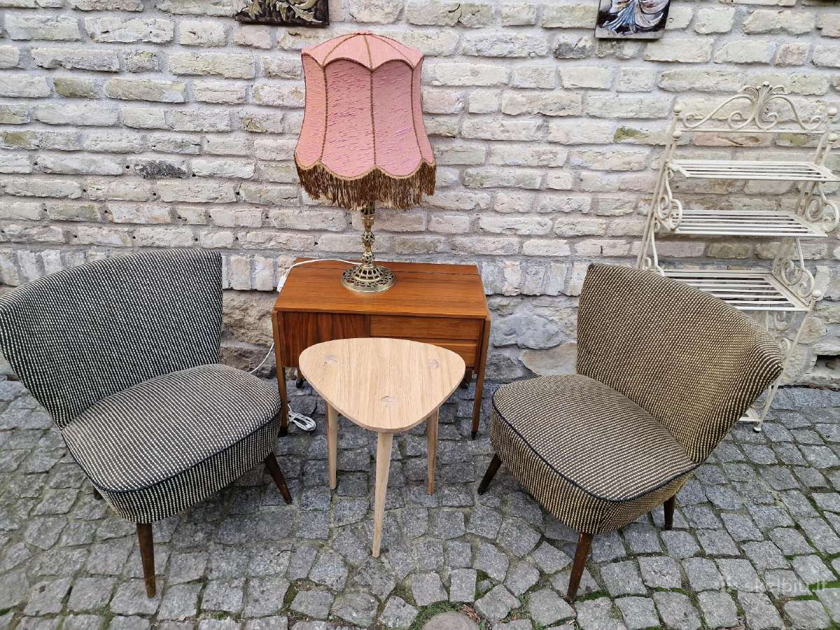 Vintažiniai mid century coctail st.foteliai - nuotraukos Nr. 16