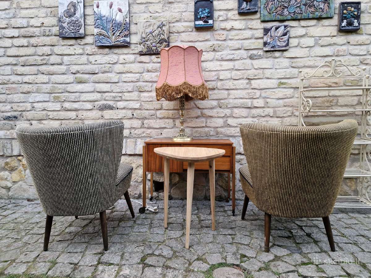 Vintažiniai mid century coctail st.foteliai - nuotraukos Nr. 18