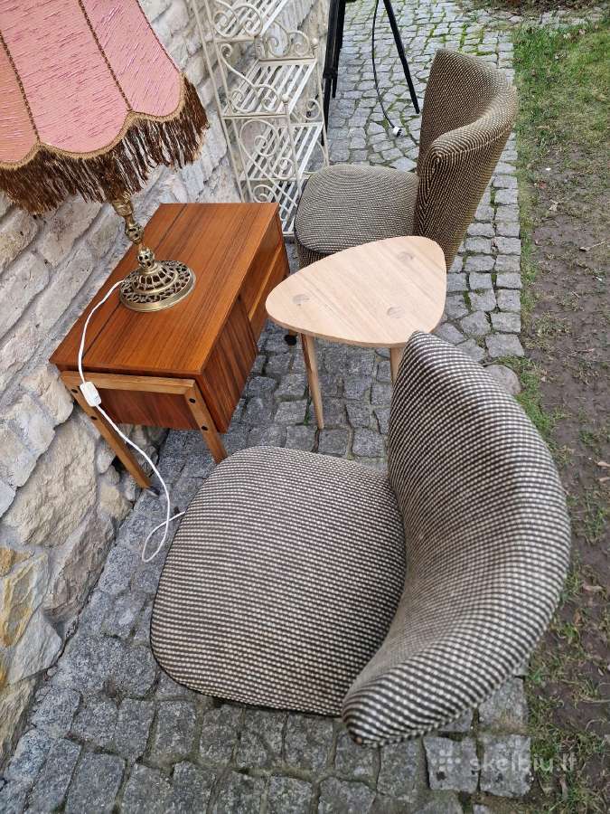 Vintažiniai mid century coctail st.foteliai - nuotraukos Nr. 19