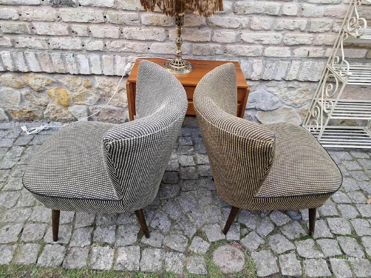 Vintažiniai mid century coctail st.foteliai - nuotraukos Nr. 21