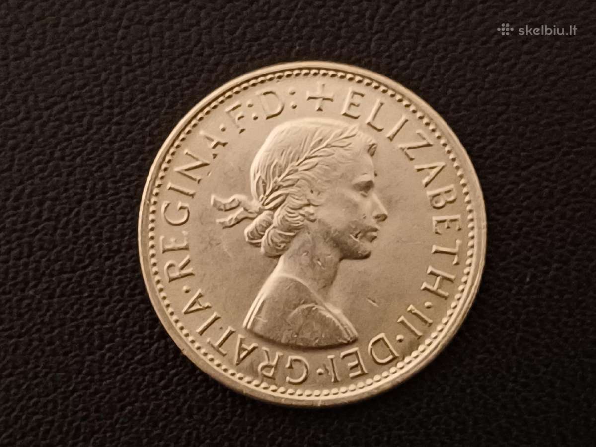 (86)1 florinas Australija 1958m.11,31g sidabras500 - nuotraukos Nr. 2