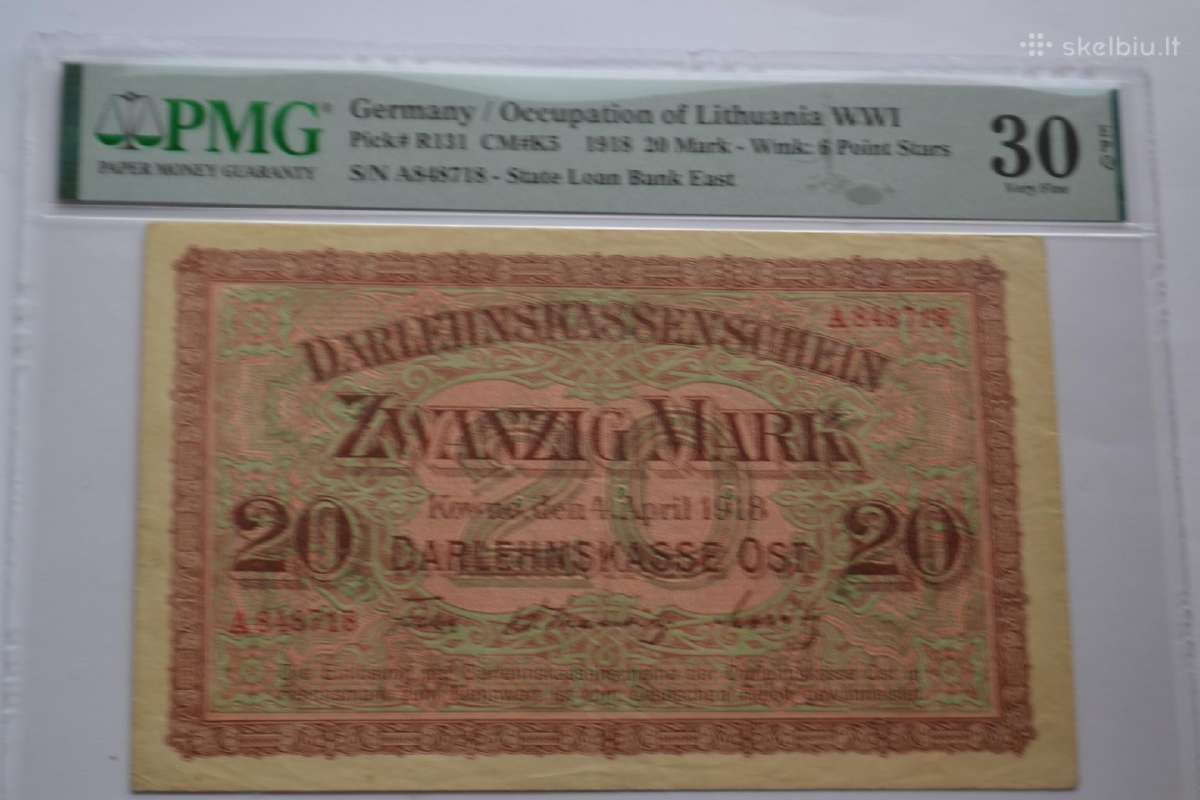 20 Ost Markiu 1918 m.