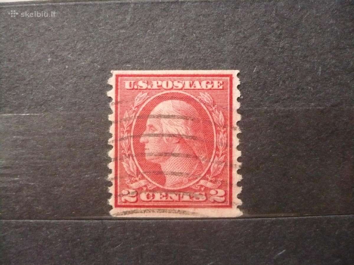 1914 m. George'as Washingtonas – ritės antspaudai