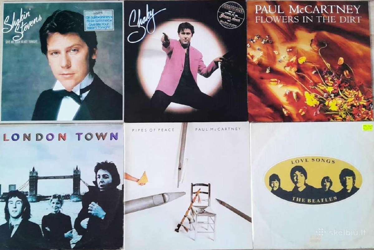 Vinilo plokštelių kolekcija, Rock 2 dalis