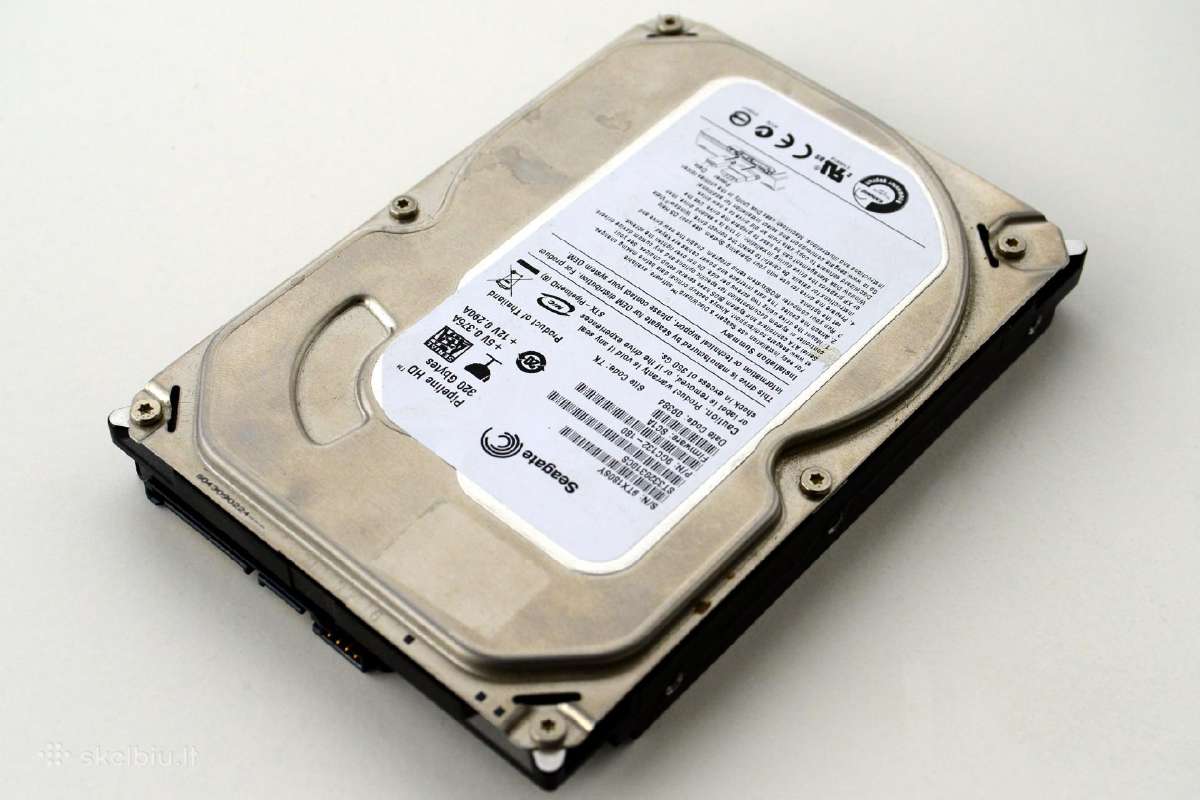 Parduodamas kietas diskas HDD Seagate Pipeline 320 - nuotraukos Nr. 3