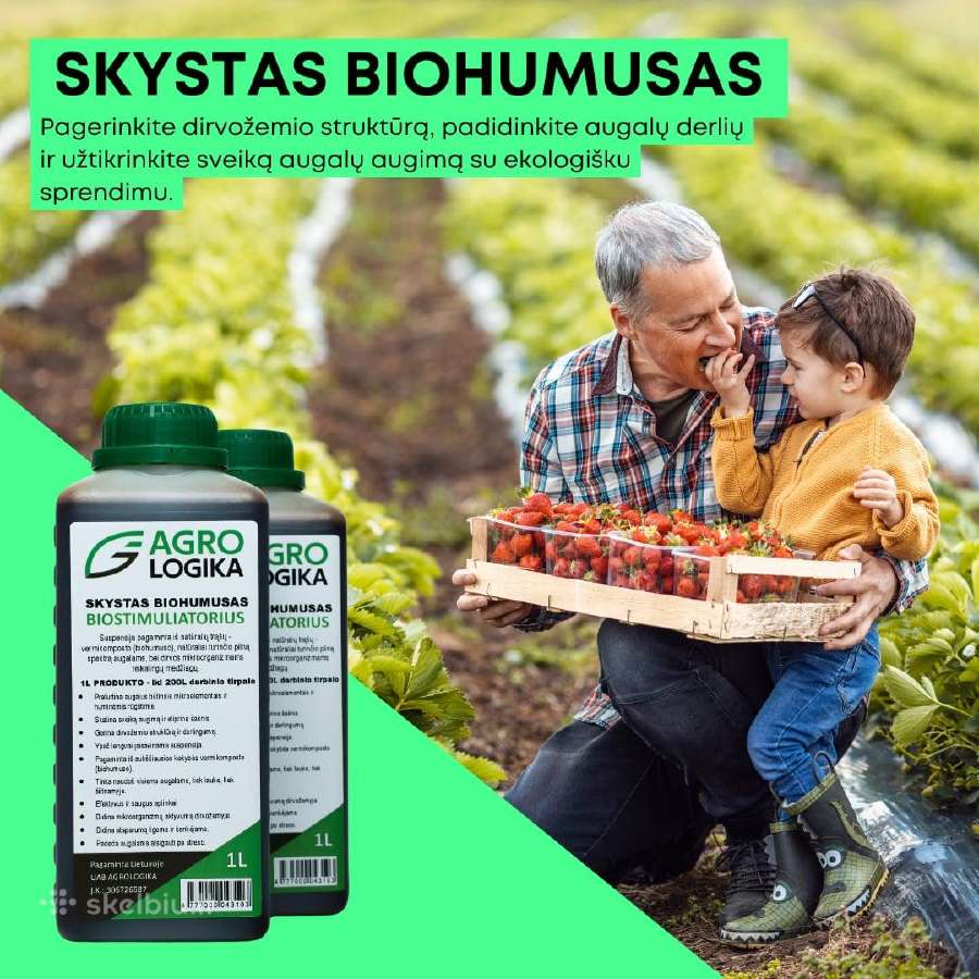 Biohumusas, Kalifornijos Sliekai Skystas Biohumus - nuotraukos Nr. 9