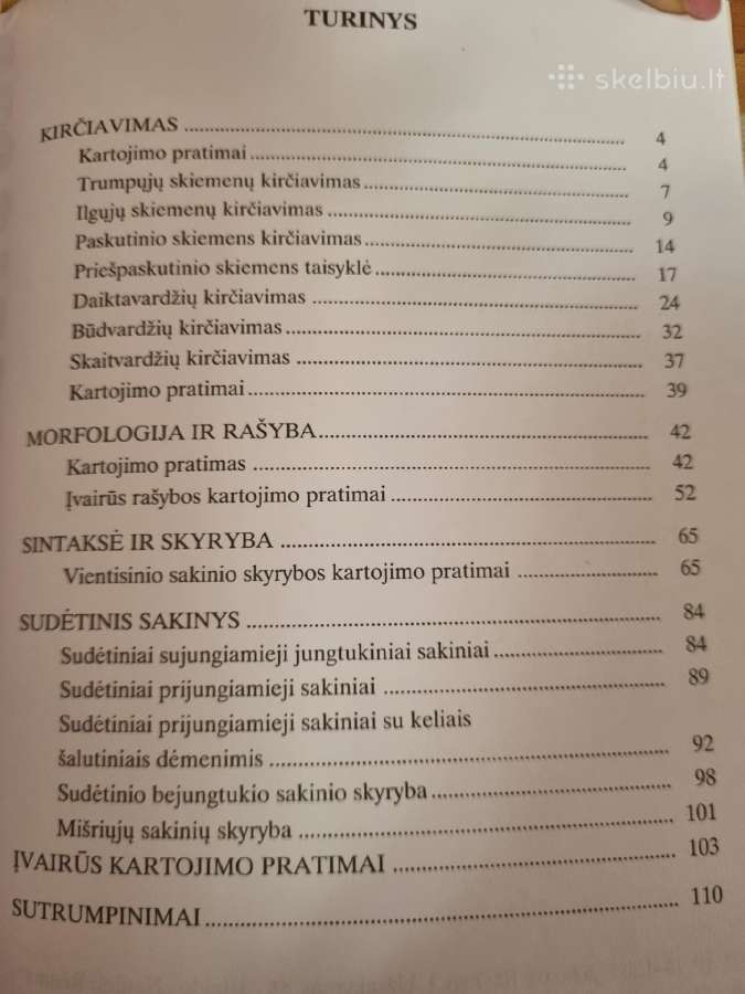 Lietuvių kalbos pratybos 9 kl - nuotraukos Nr. 3