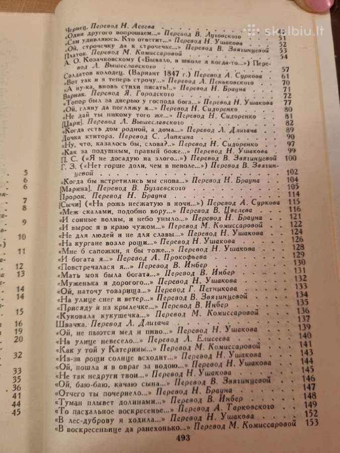 Taras Ševčenko raštų rinkinys 4 vnt - nuotraukos Nr. 10