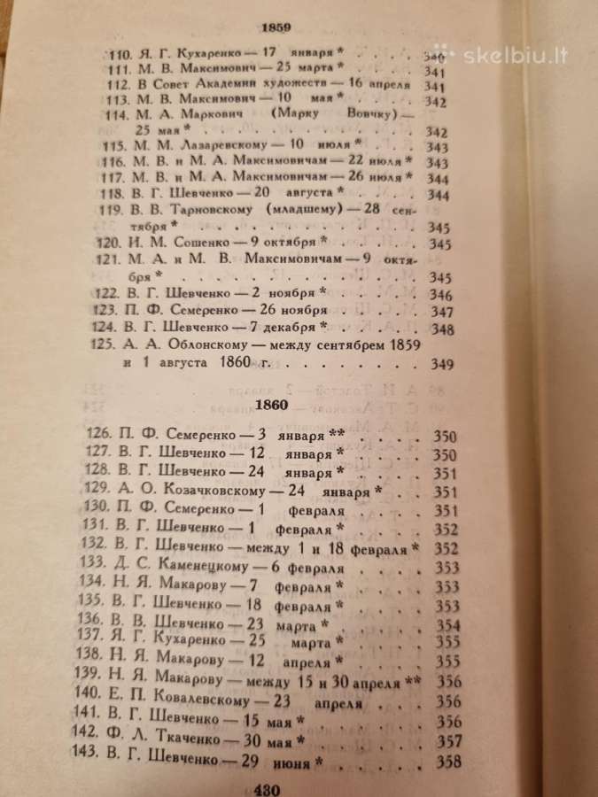 Taras Ševčenko raštų rinkinys 4 vnt - nuotraukos Nr. 24