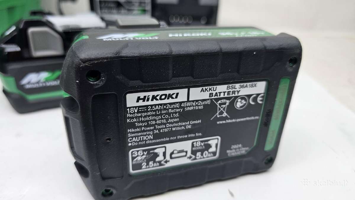 Hikoki 18v, 36v tiesiniai pjuklai krokodilai diski - nuotraukos Nr. 6