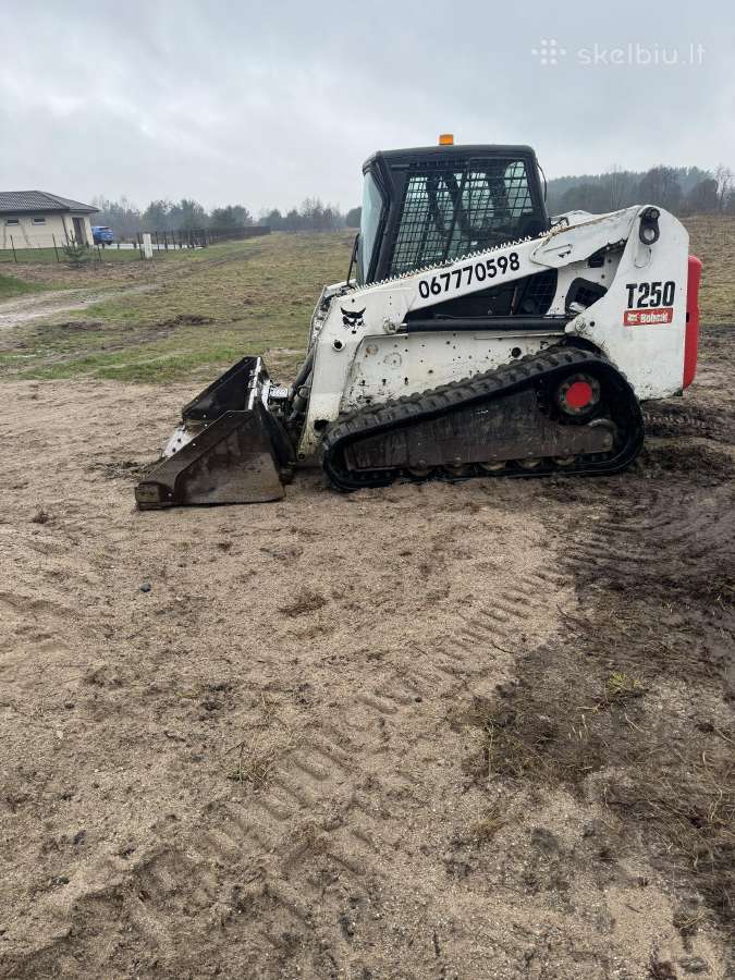 Galingo bobcat ir eskovatoriaus su operatoriu nuom - nuotraukos Nr. 7