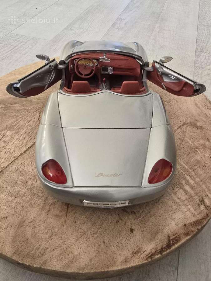 Porsche Boxster 986 modeliukas metalinis 1:18 - nuotraukos Nr. 4