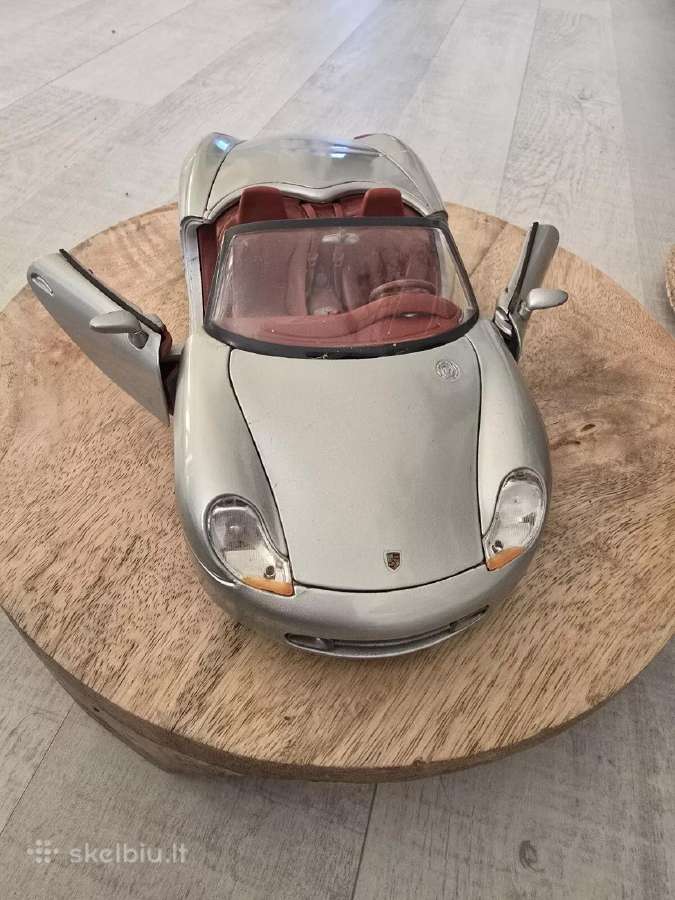 Porsche Boxster 986 modeliukas metalinis 1:18 - nuotraukos Nr. 6