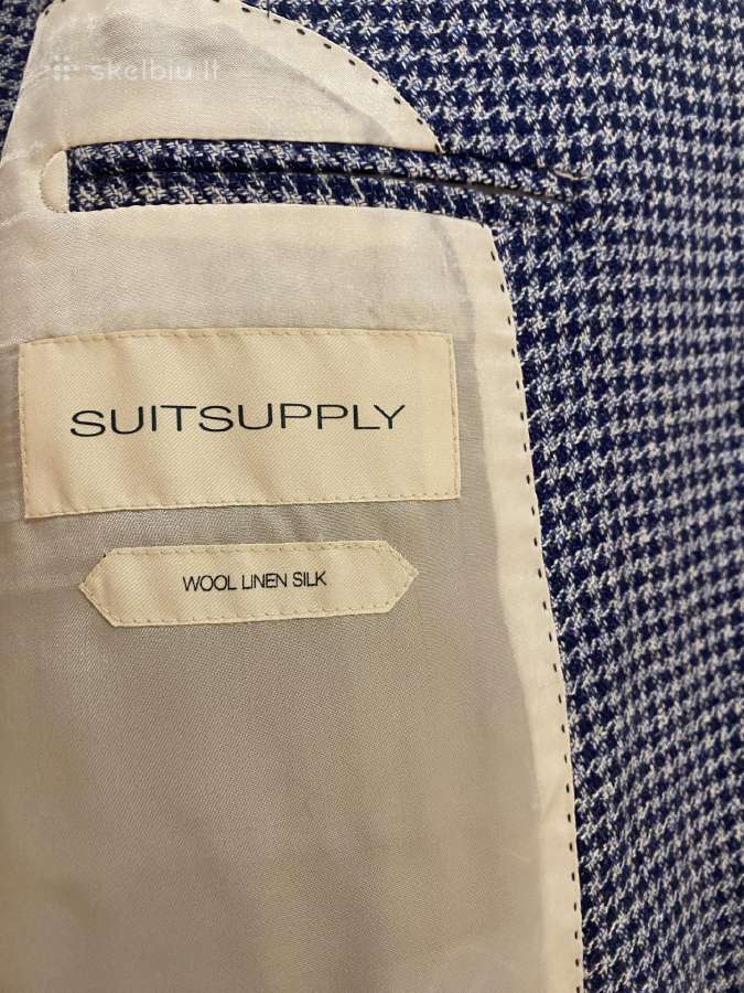 Vestuvinis Suit Supply 3 dalių kostiumas + marškin - nuotraukos Nr. 8