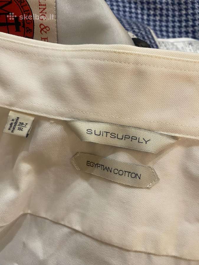 Vestuvinis Suit Supply 3 dalių kostiumas + marškin - nuotraukos Nr. 12