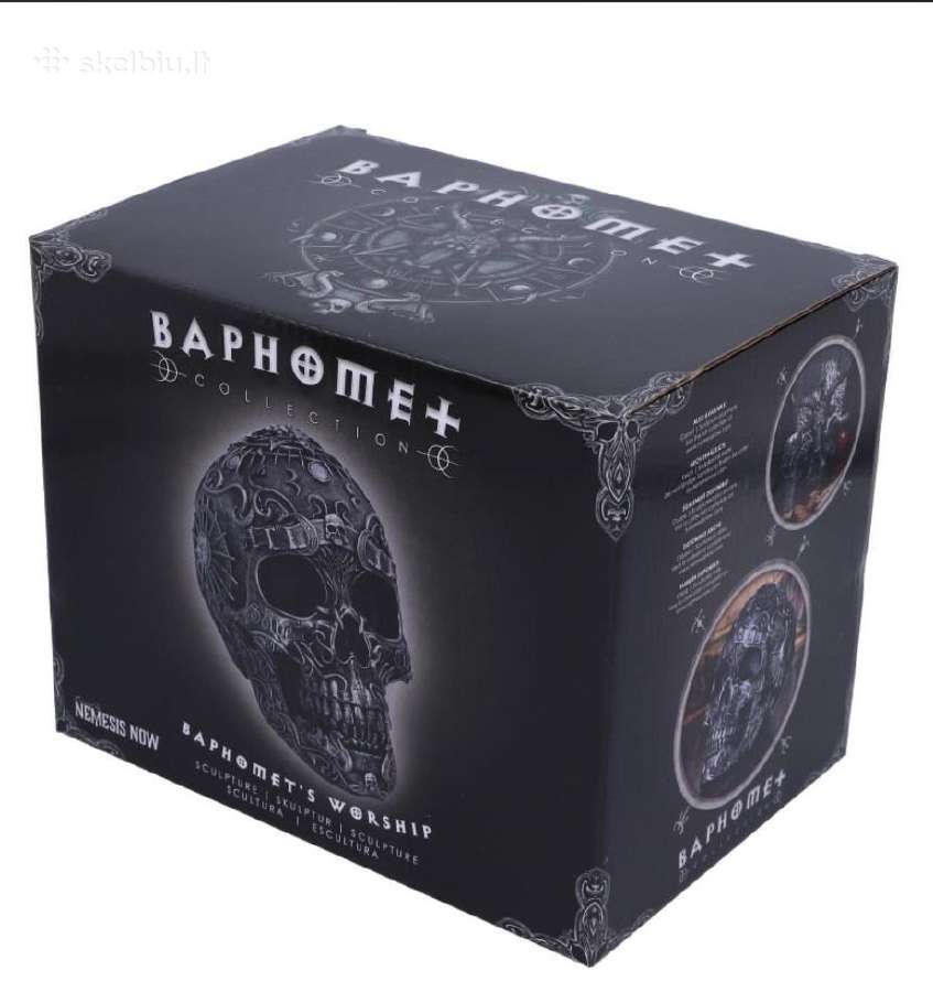 Baphomet Kaukole 19cm - nuotraukos Nr. 5