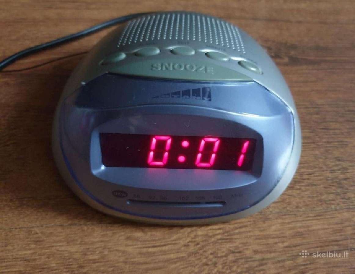 Laikrodžai Radijo Žadintuvas